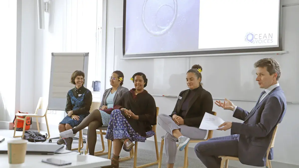 Voices in Ocean Governance panel