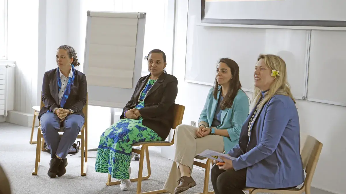 Voices in Ocean Governance panel
