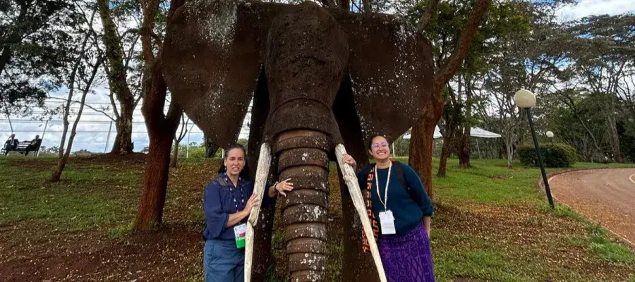 Ocean Voices Fellows, Gemma Nelson and Kathryn Audroing