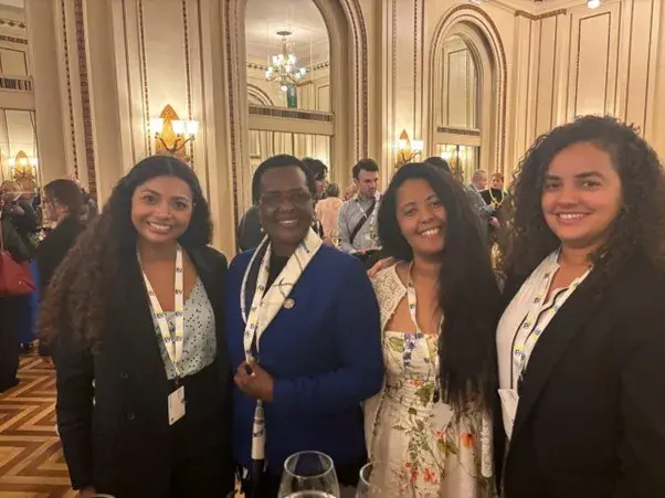 Sheena Talma and Vanessa Lopes at Blue Leaders 2024