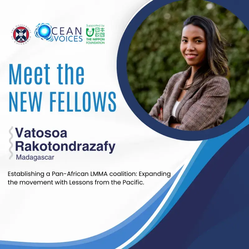 New Ocean Voices Fellow: Vatosoa Rakotondrazafy